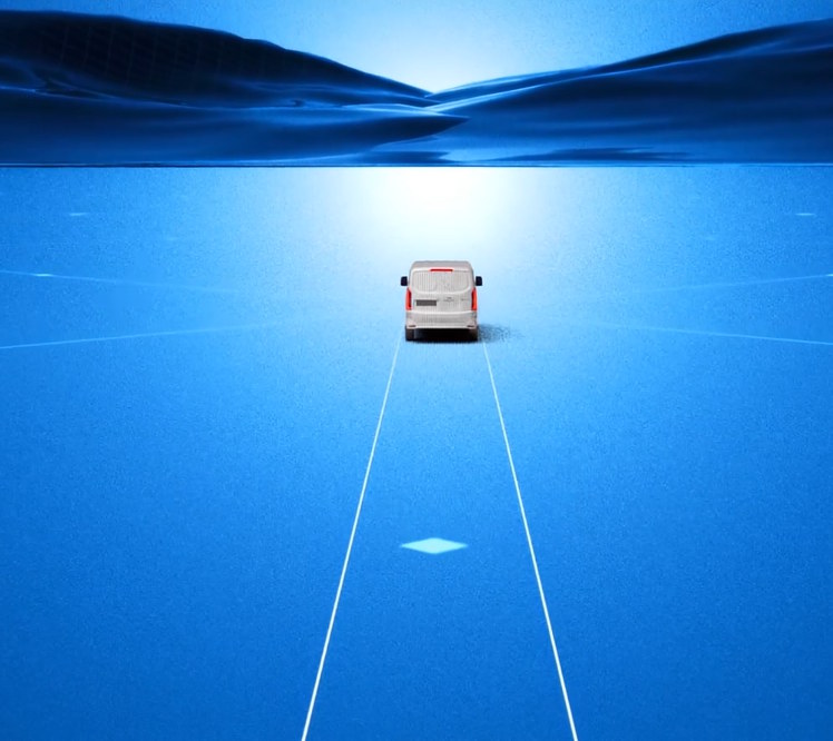 3D графическое видео шоу — презентация фургона FOTON VIEW